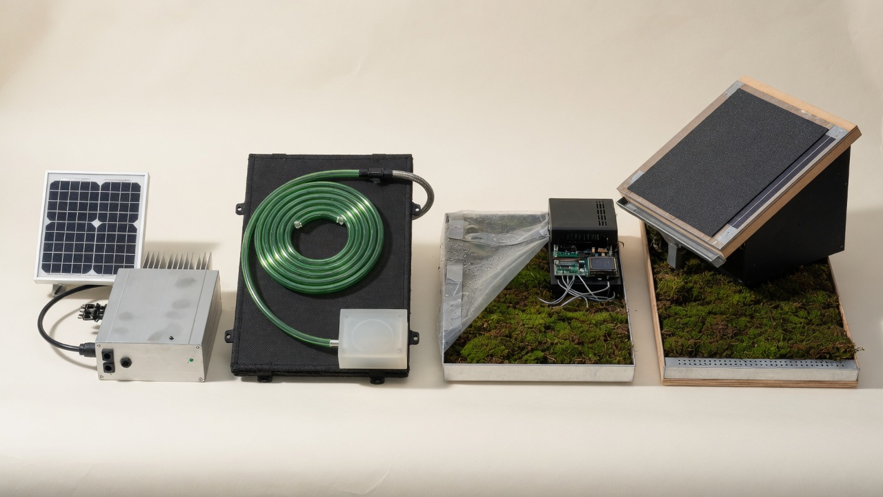 Locus energy prototype family: match bench, fibre window, envelope module, roof mock